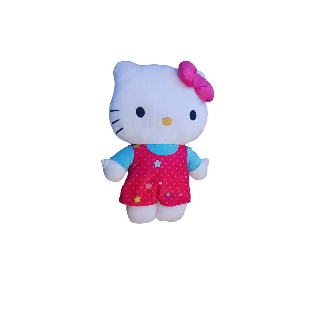 Hello Kitty By Sanrio Plush Flower Dress 18 Inches Long 12 Inches Wide​